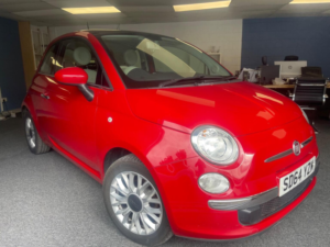 2014 Fiat 500 1.2 Lounge Euro 6 (s/s) 3dr in Red — image 2