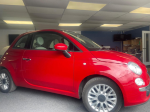 2014 Fiat 500 1.2 Lounge Euro 6 (s/s) 3dr in Red — image 4
