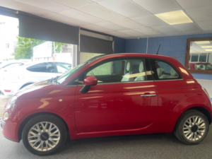 2014 Fiat 500 1.2 Lounge Euro 6 (s/s) 3dr in Red — image 5