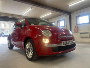 2014 Fiat 500 1.2 Lounge Euro 6 (s/s) 3dr in Red — image 6