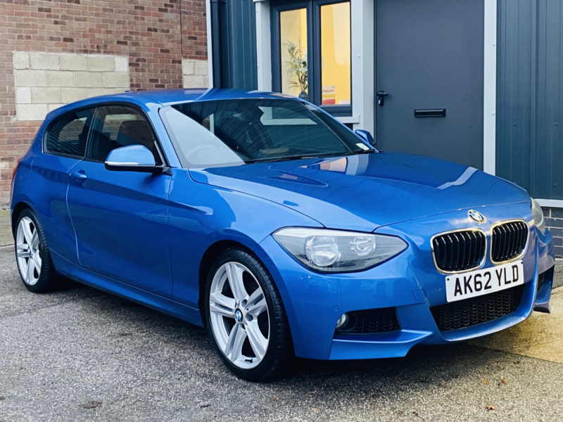 2012 BMW 1 Series 2.0 118d M Sport 3-Door in Blue — image 1