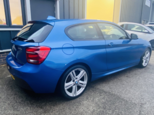 2012 BMW 1 Series 2.0 118d M Sport 3-Door in Blue — image 4