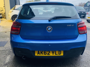 2012 BMW 1 Series 2.0 118d M Sport 3-Door in Blue — image 5