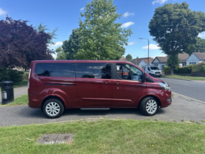 2021 Ford Tourneo Custom 2.0 320 Ecoblue Titanium in Red — image 3