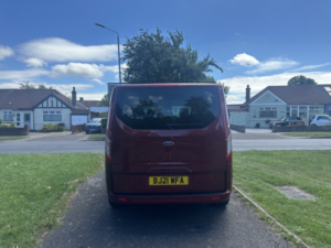 2021 Ford Tourneo Custom 2.0 320 Ecoblue Titanium in Red — image 5