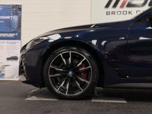 2022 BMW I4 M50 83.9kwh Gran Coupe Auto 4WD 5dr in Blue — image 4