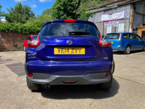 2014 Nissan Juke 1.5 Dci 8v Tekna in Blue — image 4