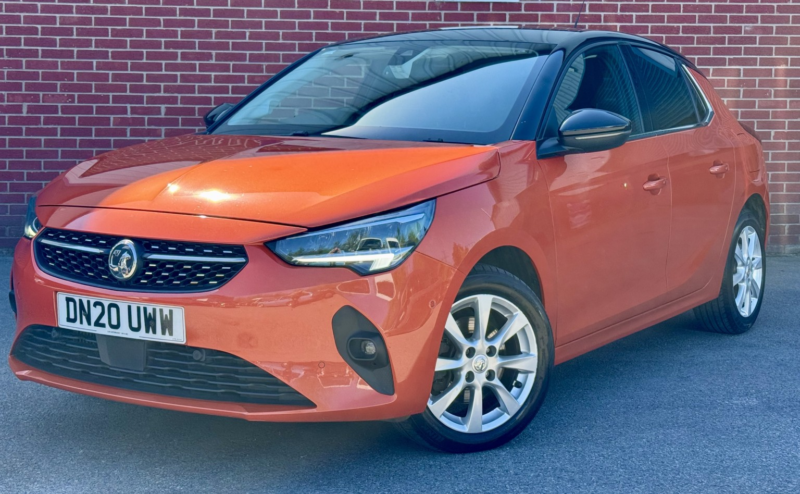 2020 Vauxhall Corsa 1.2 Turbo Elite Nav in Orange — image 1