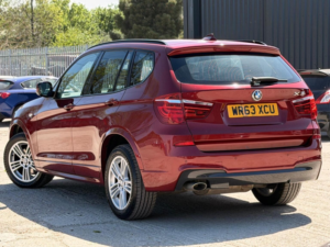 2014 BMW X3 2.0 20d M Sport Auto Xdrive Euro 5 (s/s) 5dr in Red — image 3