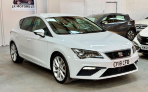 2018 SEAT Leon 1.4 Tsi Fr Technology Euro 6 (s/s) 5dr in White — image 2