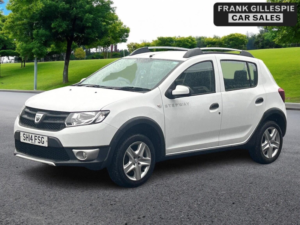 2014 Dacia Sandero Stepway 0.9 Tce Ambiance Euro 5 5dr in White — image 3