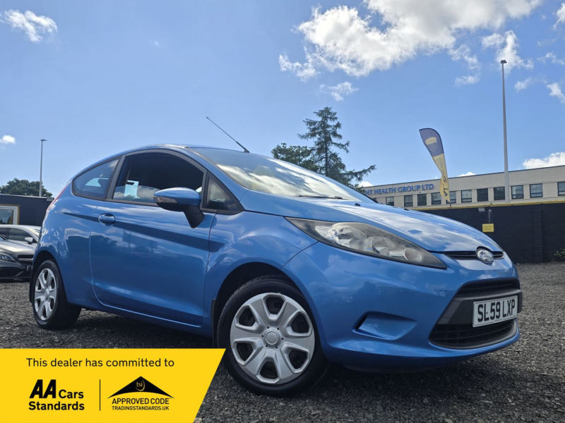 2009 Ford Fiesta 1.25 Style Hatchback 3dr Petrol Manual (128 G/km, 59 Bhp) in Blue — image 1