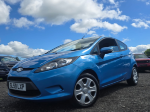 2009 Ford Fiesta 1.25 Style Hatchback 3dr Petrol Manual (128 G/km, 59 Bhp) in Blue — image 2
