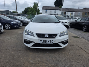2018 SEAT Leon 1.4 Ecotsi Fr Technology in White — image 4