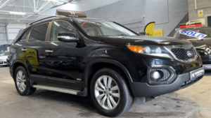2011 Kia Sorento 2.2 Crdi Kx-3 Diesel 4WD Automatic Black 7 Seater 5dr Panroof+leather+nav+1 Keeper in Black — image 4