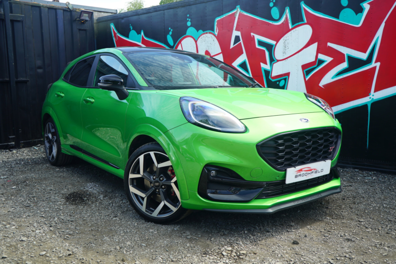 2021 Ford Puma 1.5t Ecoboost St SUV 5dr Petrol Manual Euro 6 (s/s) (200 Ps) in Green — image 1