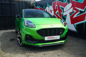 2021 Ford Puma 1.5t Ecoboost St SUV 5dr Petrol Manual Euro 6 (s/s) (200 Ps) in Green — image 3