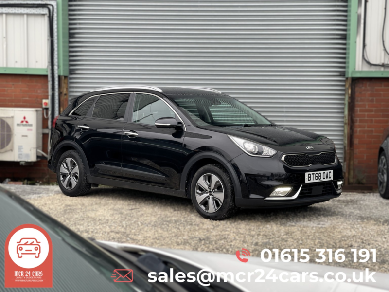 2018 Kia Niro 1.6 H Gdi Hybrid 2 5dr Dct Semi-Automatic in Black — image 1