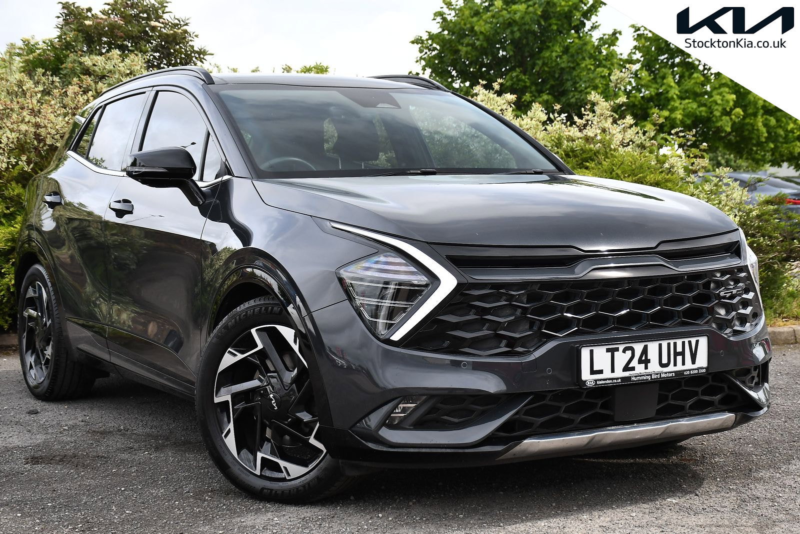 2024 Kia Sportage 1.6 T-Gdi Mhev Gt-Line S SUV 5dr Petrol Hybrid Dct Euro 6 (s/s) (157 Bhp) in Grey — image 1