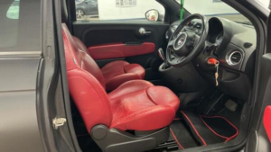 2011 Fiat 500 0.9 Twinair Matt Black Dualogic Euro 5 (s/s) 3dr in Black — image 3