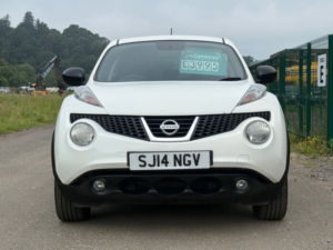 2014 Nissan Juke 1.6 N-Tec SUV 5dr Petrol Manual Euro 5 (17in Alloy) (117 Ps) in White — image 2