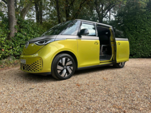 2023 Volkswagen Id. Buzz Cargo Commerce Plus Work.play Swb Day Van/camper in Yellow — image 3