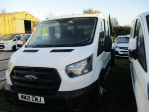 2021 Ford Transit 2.0 Transit Leader Double Tipper 2.0l Ecoblue 130ps Rwd 6 Speed Manual in White — image 2