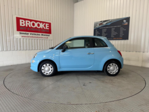 2015 Fiat 500 1.2 Pop Euro 6 (s/s) 3dr in Blue — image 4