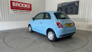 2015 Fiat 500 1.2 Pop Euro 6 (s/s) 3dr in Blue — image 5