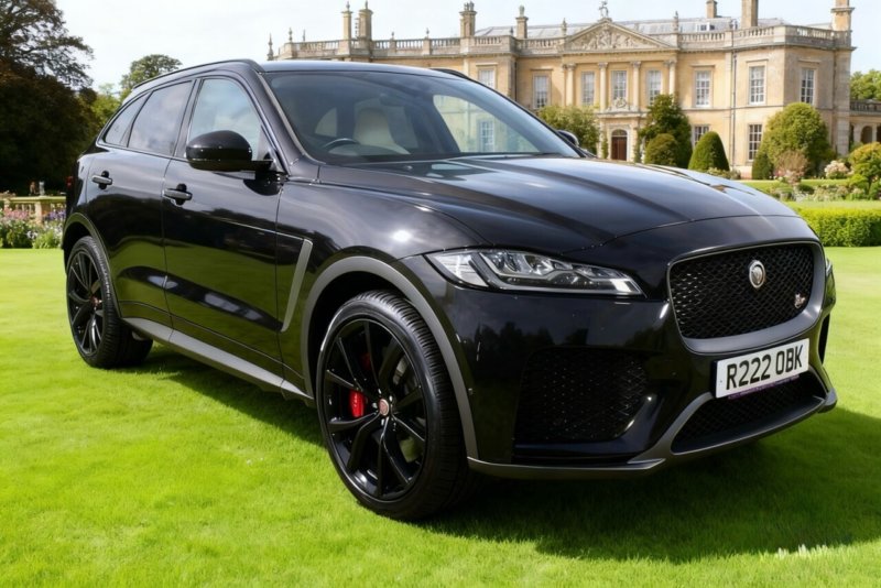 2020 Jaguar F-Pace 5.0 V8 Svr SUV 5dr Petrol Quickshift AWD Euro 6 (s/s) (550 Ps) in Black — image 1