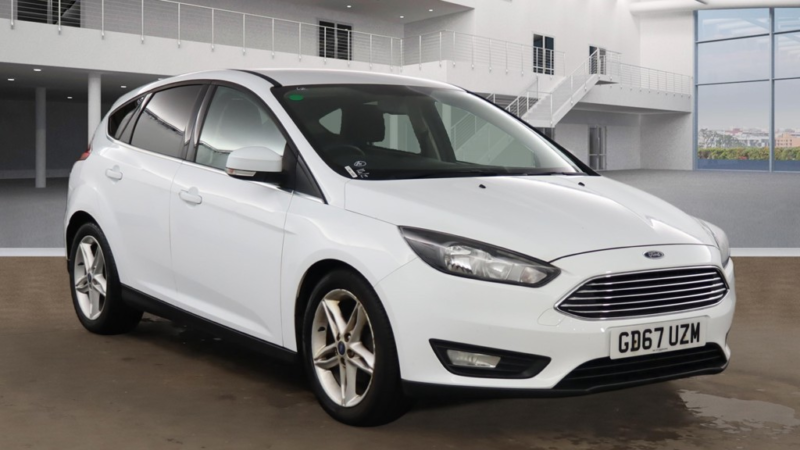2018 Ford Focus 1.0 T Ecoboost Zetec Edition in White — image 1
