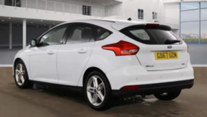 2018 Ford Focus 1.0 T Ecoboost Zetec Edition in White — image 3