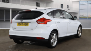 2018 Ford Focus 1.0 T Ecoboost Zetec Edition in White — image 4