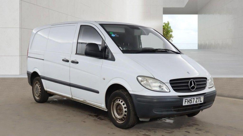 2008 Mercedes-Benz Vito 2.1 109cdi Compact Panel Van Swb 5dr in White — image 1