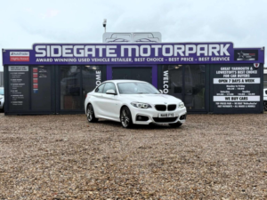2018 BMW 2 Series 2.0 218d M Sport Auto Euro 6 (s/s) 2dr in White — image 1