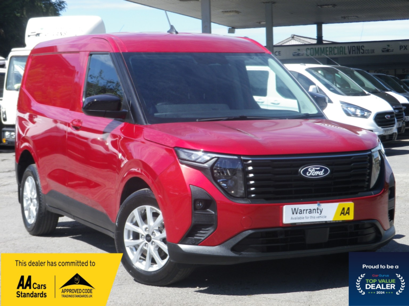 2024 Ford Transit Courier 1.0 Transit Courier Limited Van 1.0l Ecoboost 125ps Fwd 6 Speed Manual in Red — image 1