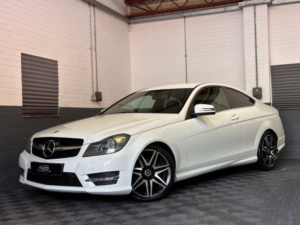 2013 Mercedes-Benz C Class 2.1 C220 Cdi Blueefficiency Amg Sport Plus Coupe 2dr Diesel G-Tronic+ Euro 5 (s/s) (170 Ps) in White — image 2