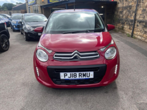 2018 Citroen C1 1.0 Vti Feel Euro 6 3dr in Red — image 2