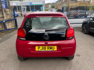 2018 Citroen C1 1.0 Vti Feel Euro 6 3dr in Red — image 4