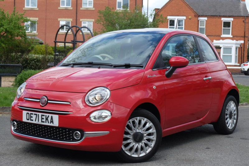 2021 Fiat 500 1.0 Mhev Dolcevita Euro 6 (s/s) 3dr in Red — image 1