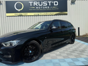 2016 BMW 3 Series 2.0 320d M Sport Touring Auto Euro 6 (s/s) 5dr in Black — image 6