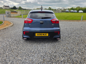 2015 Kia Rio 1.1 Crdi Ecodynamics 2 Hatchback 5dr Diesel Manual Euro 6 (s/s) (74 Bhp) in Blue — image 3