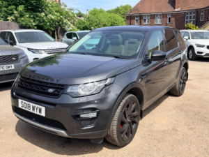 2018 Land Rover Discovery Sport Td4 Hse Black in Grey — image 3