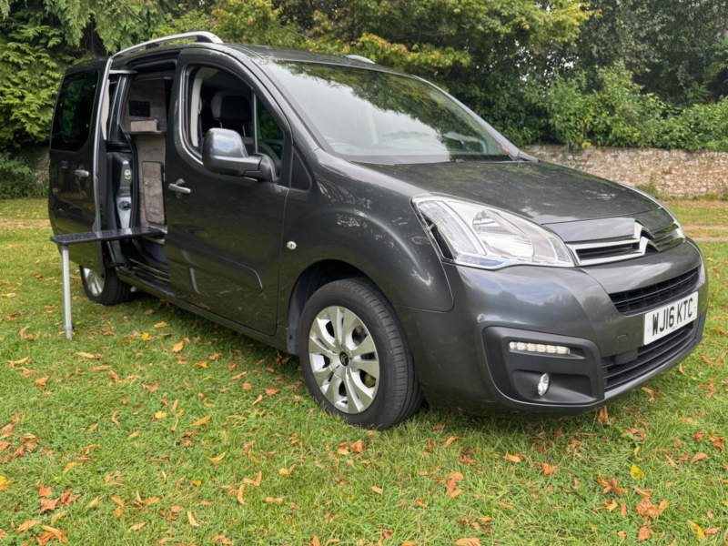 2016 Citroen Berlingo 1.6 Bluehdi Feel Edition Multispace MPV Euro 6 5dr in Grey — image 1