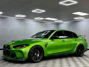 2022 BMW M3 3.0 Biturbo Competition Steptronic M Xdrive Euro 6 (s/s) 4dr in BMW Exclusive Java Green — image 3