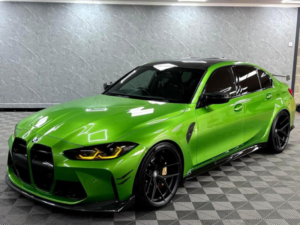 2022 BMW M3 3.0 Biturbo Competition Steptronic M Xdrive Euro 6 (s/s) 4dr in BMW Exclusive Java Green — image 4