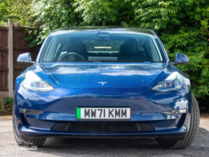 2021 Tesla Model 3 (dual Motor) Long Range Auto 4wde 4dr in Blue — image 2