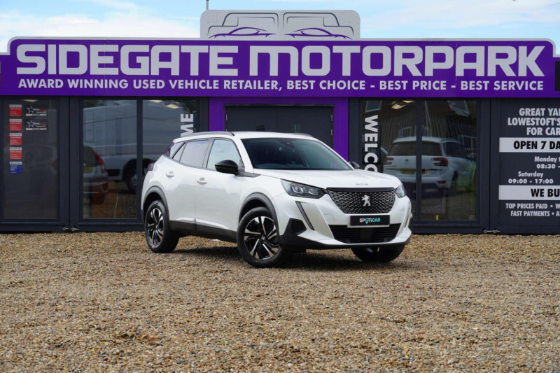 2023 Peugeot 2008 1.2 Puretech Allure Premium + Euro 6 (s/s) 5dr in White — image 1