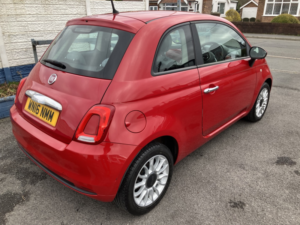 2016 Fiat 500 1.2 500 Pop Star 1.2 69hp in Red — image 2