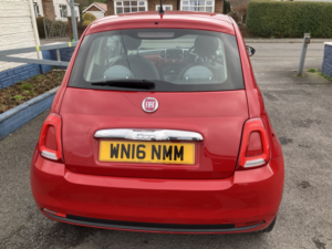 2016 Fiat 500 1.2 500 Pop Star 1.2 69hp in Red — image 3